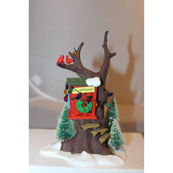 Dept 56 Snow Village - Kid's Tree House Snow - Picture 2 of 7